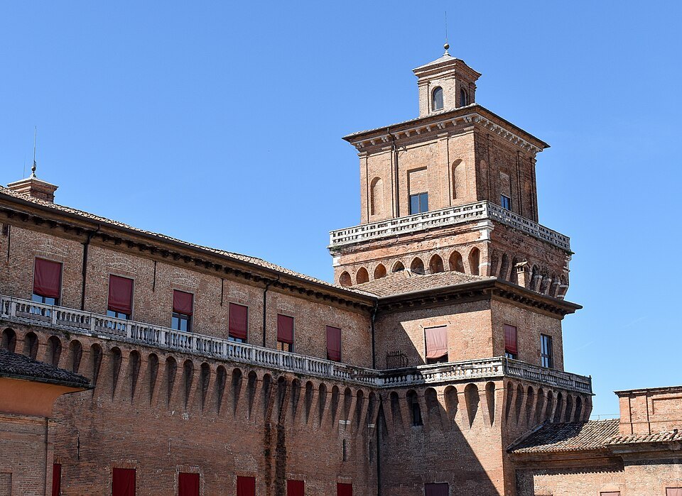 The Castello Estense and its moat, Ferrara