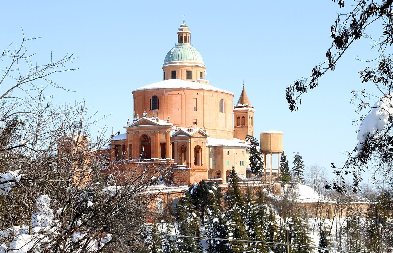 Bologna in snow