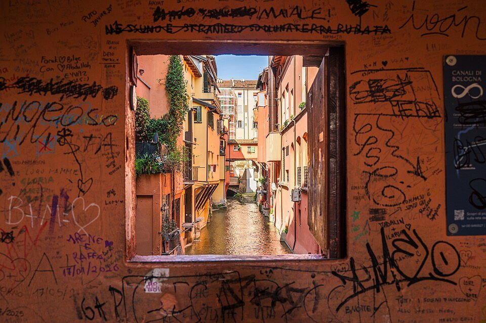 Canale delle Moline da via Piella