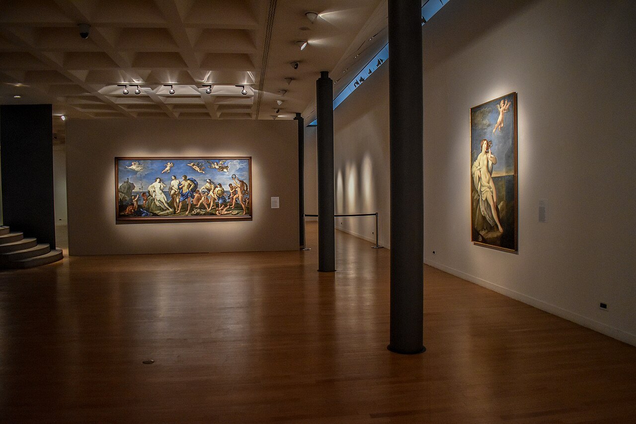 A room of the Pinacoteca Nazionale